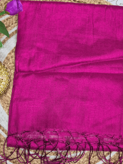 Classic Plain Silk Elegance