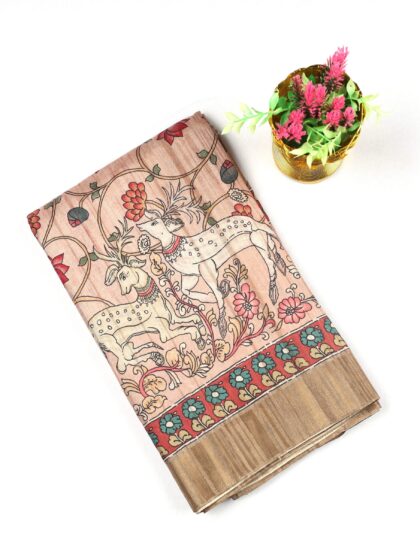 Semi Tussar Saree